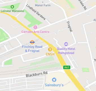 map for Finchley Convenience Store