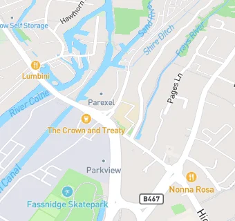 map for Bucks Student's Union - Pulse