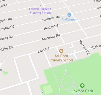 map for Eton Community School