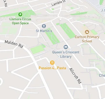 map for Queens Crescent Community Cent