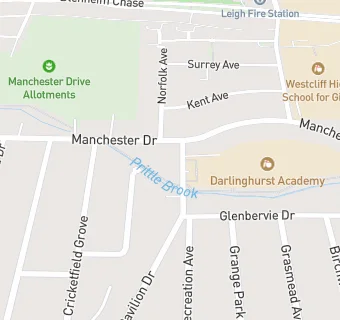 map for Darlinghurst Academy