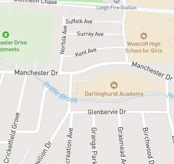 map for Darlinghurst Academy