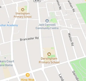 map for Dersingham School