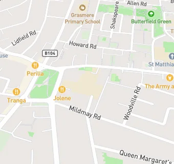 map for Newington Green Junior School