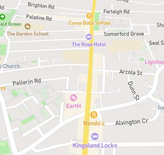 map for Abraco Dalston