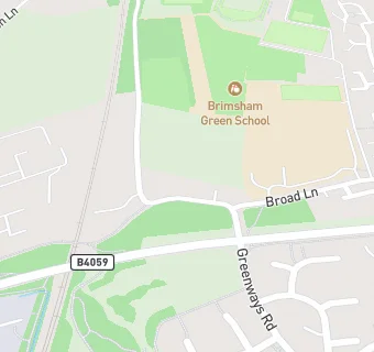 map for Edwards And Ward At Brimsham Green Secondary School