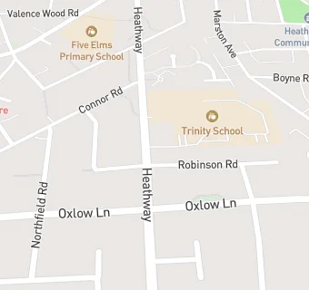 map for Bentry School