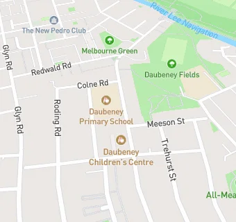 map for Daubeney Children’s Centre