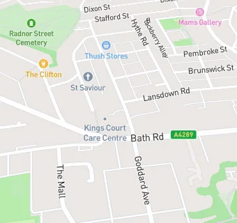 map for Hillier Funeral Service