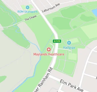 map for Maylands Healthcare