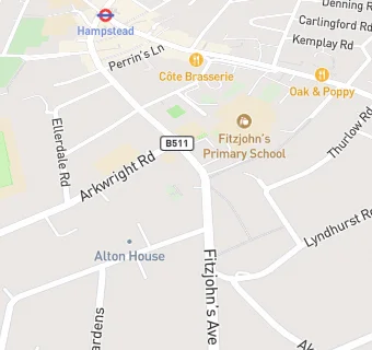 map for Devonshire House School