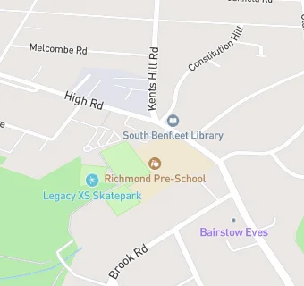 map for Richmond Pre School