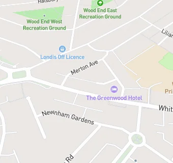map for The Greenwood Hotel