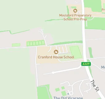 map for Thomas Franks at Cranford House School