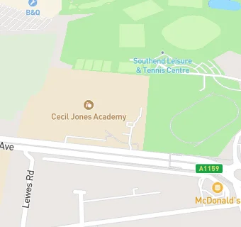 map for Cecil Jones Academy