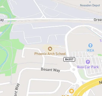 map for Phoenix Arch School