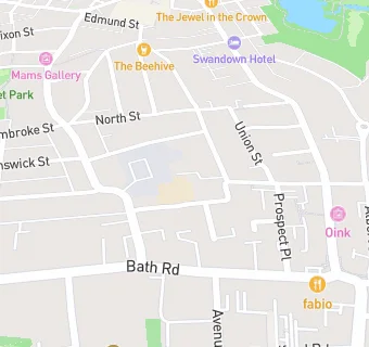 map for King William Street Church of England Primary School