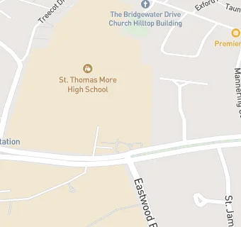 map for St Thomas More School
