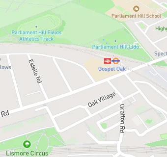 map for Gospel Oak School Association