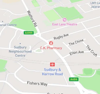 map for Sudbury Supermarket