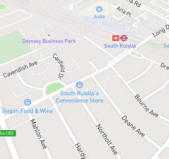 map for South Ruislip Convenience Store