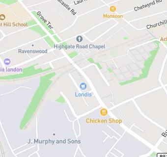 map for Parliament Hill Medical Centre