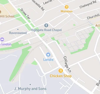 map for Parliament Hill Medical Centre