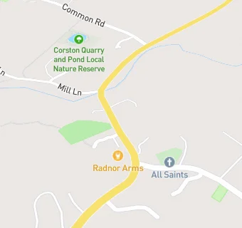 map for The Radnor Arms