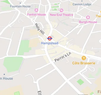 map for Melrose and Morgan (Hampstead)