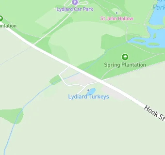 map for Lydiard Turkeys