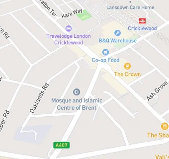 map for Cricklewood Dental Clinic