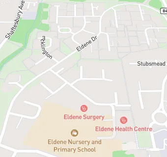 map for Eldene Surgery