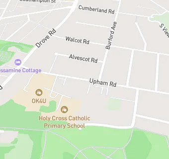 map for OK4U Day Centre