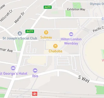 map for JRC Global Buffet Wembley