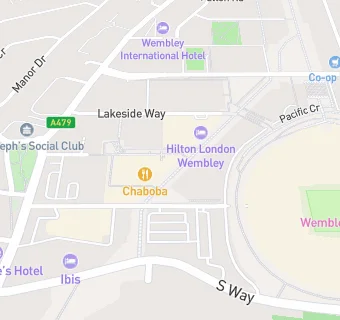 map for Wagamama