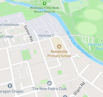 map for Mandeville Primary School