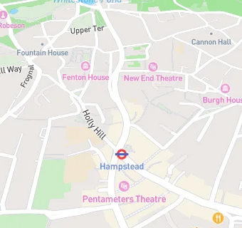 map for Heath Street Bakehouse