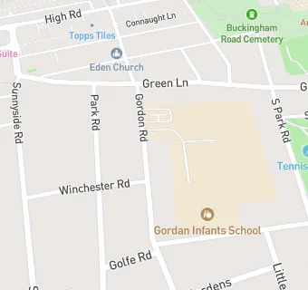 map for St. Peter & Paul's Primary School