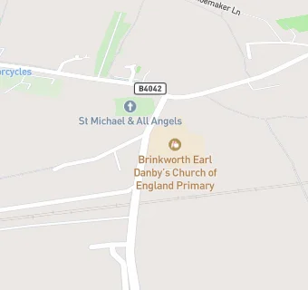 map for Brinkworth County Primary School