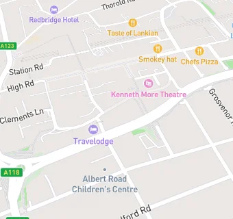 map for Travelodge Central