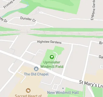 map for Friends of Upminster Windmill