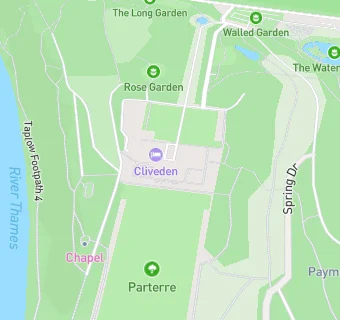 map for Cliveden House Hotel