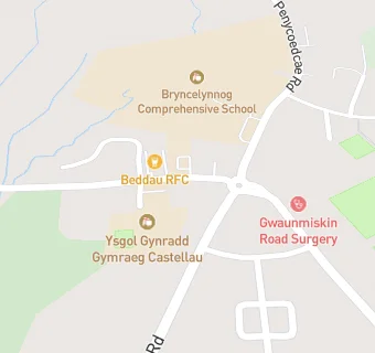 map for Beddau RFC