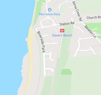 map for Severn Beach Pre-School