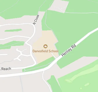 map for Danesfield Den