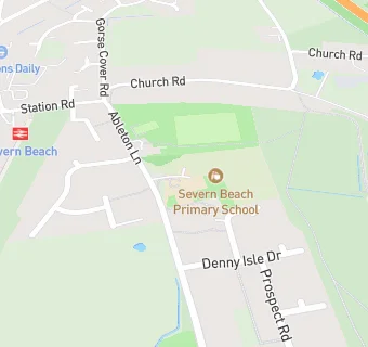 map for Severn Beach Primary School