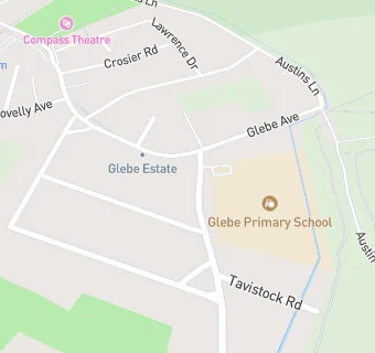 map for Glebe Primary School