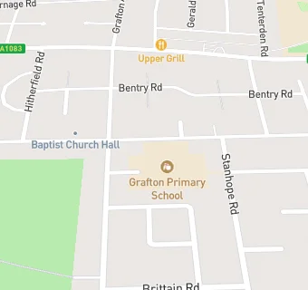 map for Grafton Infants' School