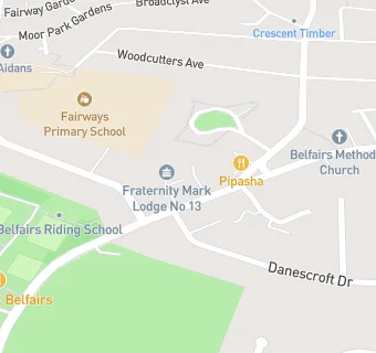 map for Eastwood Chinese Takeaway