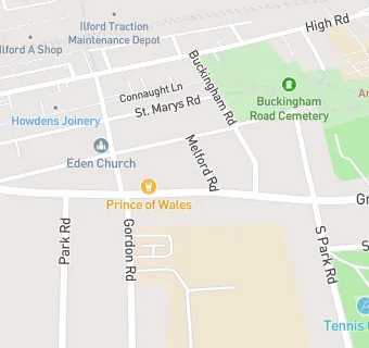 map for The Prince Of Wales Public House